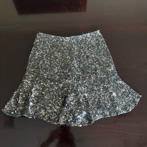 Zara Sparkling Sequin Mini Skirt